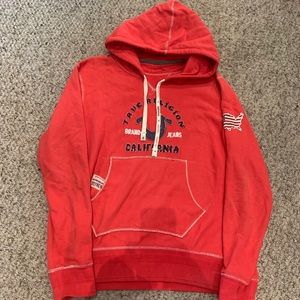 True Religion Red Men’s “California”Hoodie